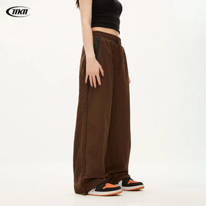 Women Casual Joggers Pants Fashion Streetwear Oversized Sports Wide Leg Pants Hip Hop Y2k Sweatpants High Waist Baggy Trousers