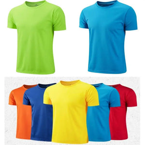 Men Women Quick Dry Short Sleeve Sport T Shirt Gym Jerseys Fitness Shirt Trainer Running T-Shirt Teenager Breathable Sportswears