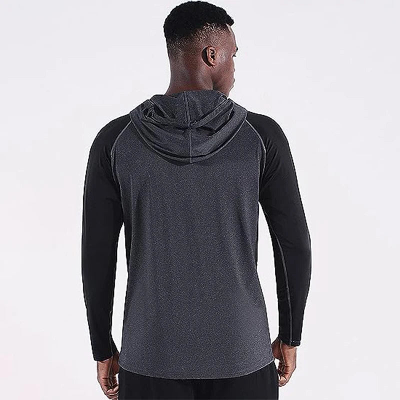 Bodybuilding Muscle Hoodie Men Sportswear Training Jacket Gym Fitness Workout Pullover Athletic Tracksuirt Running Hoodie Men